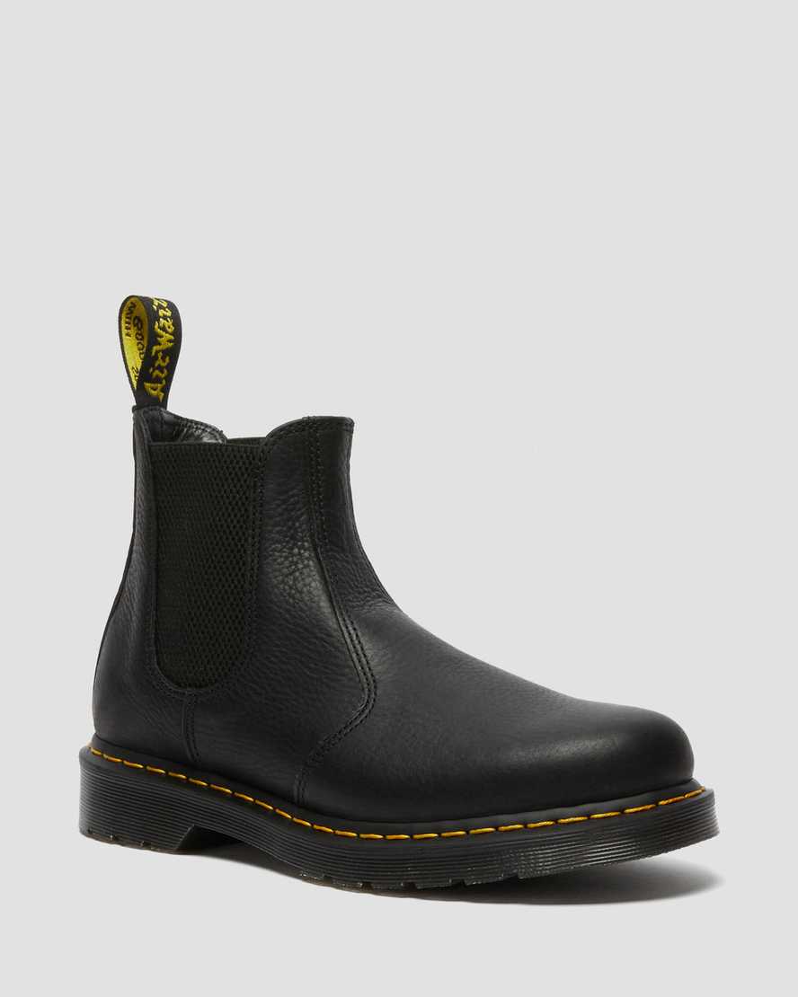 Dr. Martens 2976 Ambassador Nahka Miesten Chelsea Nilkkurit - Mustat Nilkkurit [914-KPVHMU]